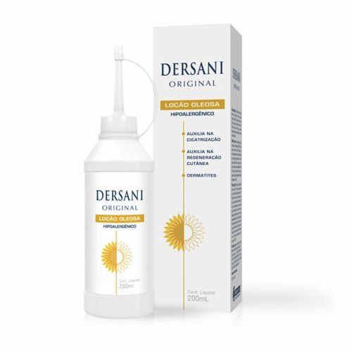O óleo Dersani é indicado para hidratar e proteger a pele de pacientes acamados. 